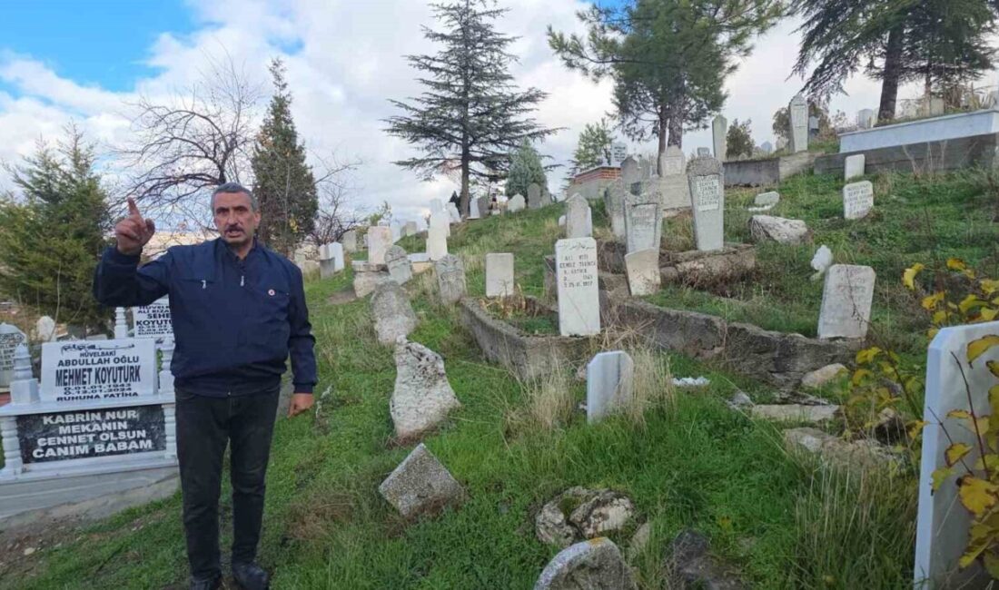 Kütahya’nın İstiklal Mahallesi Muhtarı Mustafa Tavalıoğlu, mahalleye yeni mezarlık alanı