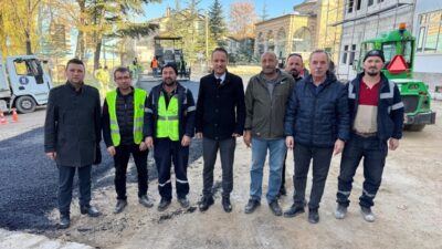 Kütahya Belediye Başkan Yardımcısı Osman Ortaçlı, Fen İşleri Müdürü Ali