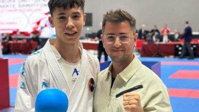 Kütahya’nın Tavşanlı ilçesinden Karate Okulu Spor Kulübü’nün başarılı sporcusu Eymen