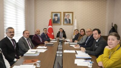 Kütahya Valisi Musa Işın’ın başkanlığında, 2025 yılı 2. Dönem Katkı