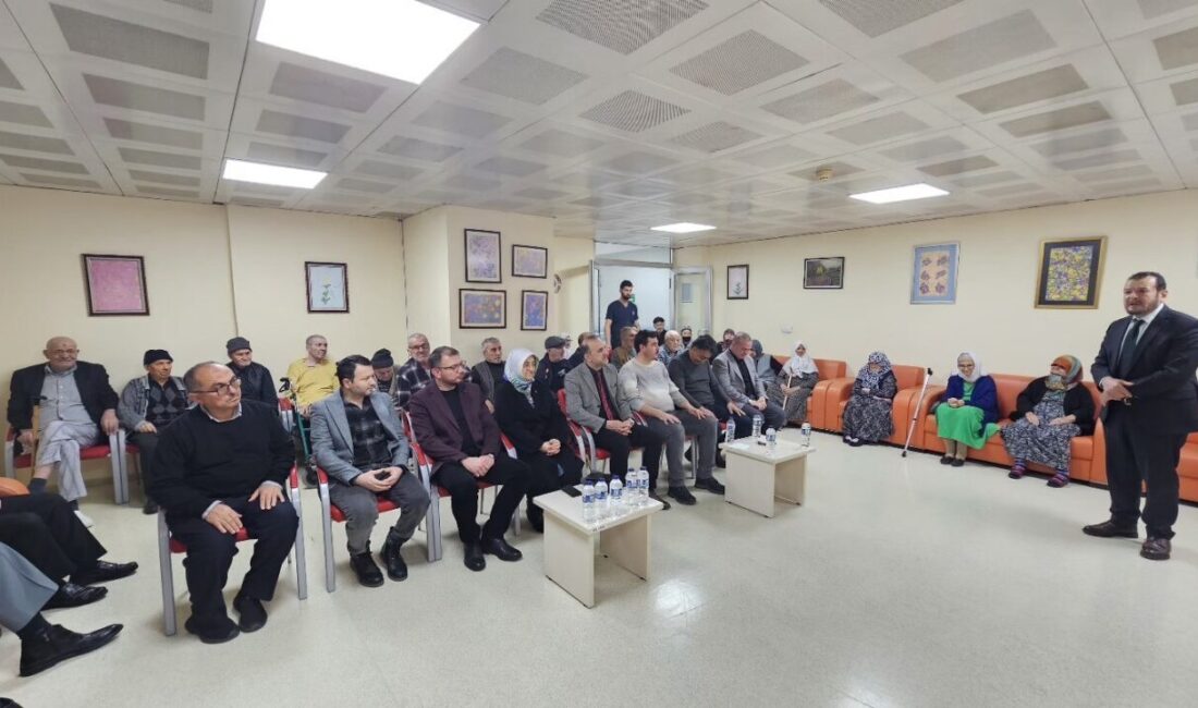 Kütahya Müftülüğü tarafından Kütahya Huzurevi Yaşlı Bakım ve Rehabilitasyon Merkezinde