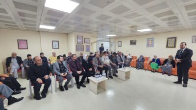 Kütahya Müftülüğü tarafından Kütahya Huzurevi Yaşlı Bakım ve Rehabilitasyon Merkezinde