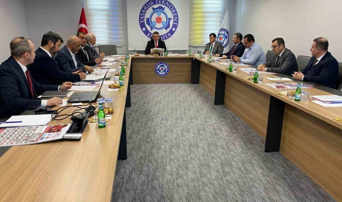 Kütahya Tasarım Teknokent’in 2026 yılı ilk olağan yönetim kurulu toplantısı