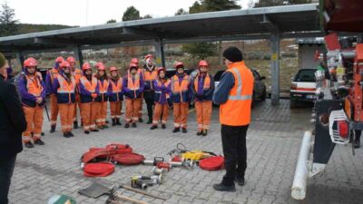 Kütahya Orman Bölge Müdürlüğü tarafından, Gürok Grup Arama Kurtarma ekibinin