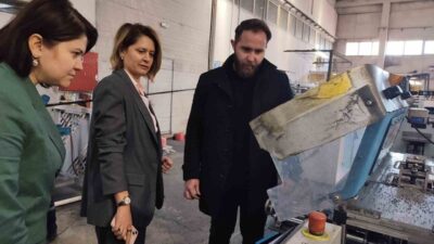 Kütahya’nın Altıntaş ilçesinde Hamilik Protokolü kapsamında, bir plastik firmasına okul-sanayi