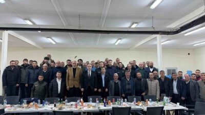 Aslanapa Kaymakamı İsmail Tosun, köy ve mahalle muhtarları tarafından düzenlenen