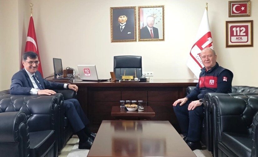 Kütahya Belediye Başkanı Eyüp Kahveci, Kütahya 112 Acil Çağrı Merkezi