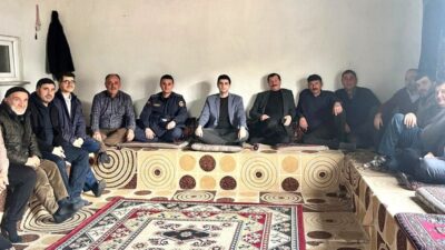 Dumlupınar Kaymakamlığı’na bağlı Yüylük Köyü’nde vatandaşlarla bir araya gelen Kaymakam