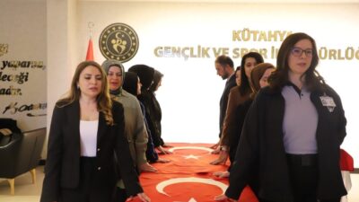Kütahya Gençlik ve Spor İl Müdürlüğü bünyesinde görev yapan personelin