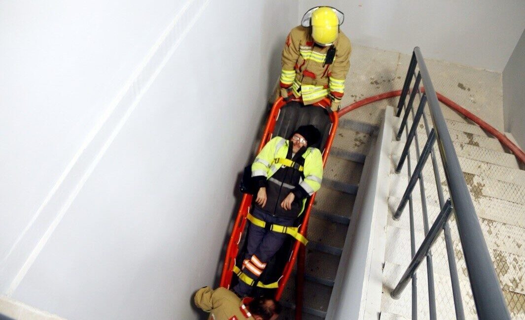 Kütahya Organize Sanayi Bölgesi İtfaiye Ekibi, olası acil durumlara karşı