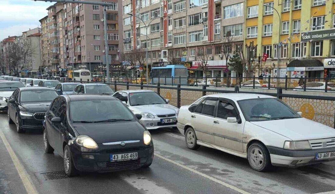 Kütahya’da ocak ayı itibarıyla trafiğe kayıtlı toplam araç sayısı 284