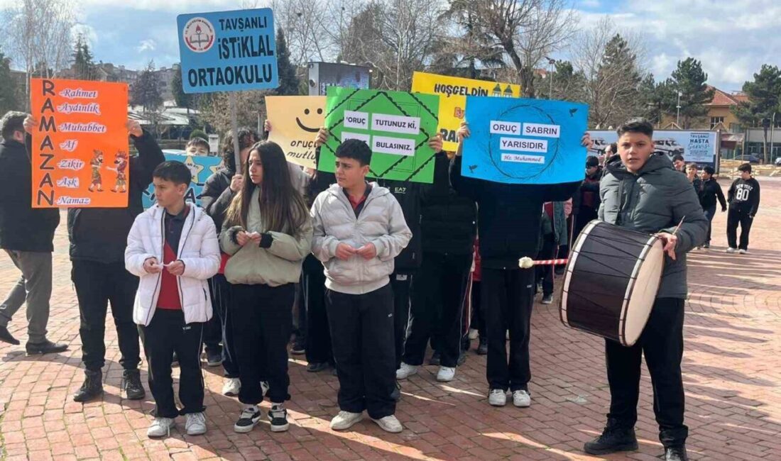 Kütahya’nın Tavşanlı ilçesinde, Türkiye Yüzyılı Maarif Modeli kapsamında düzenlenen etkinlikte