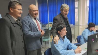 Kütahya’da mesleki eğitimin güçlendirilmesi amacıyla yürütülen saha ziyaretleri kapsamında İl