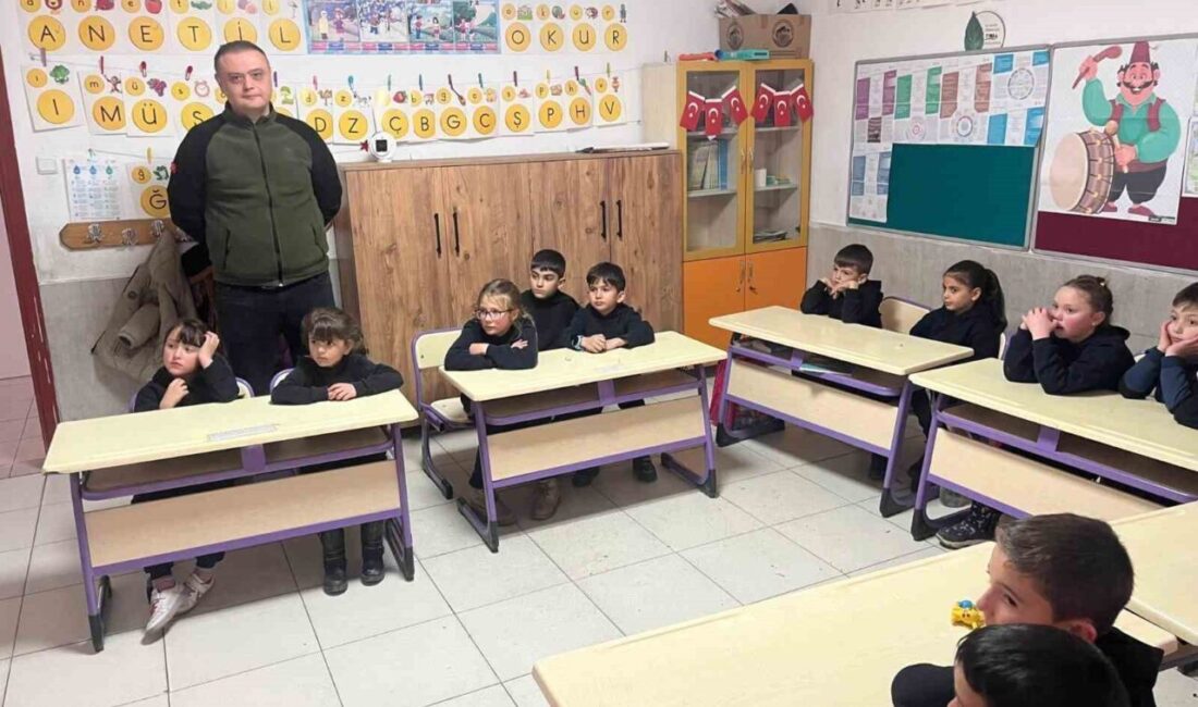 Kütahya’nın Pazarlar ilçesinde Orman İşletme Şefliği tarafından, Pazarlar İlkokulu 1.