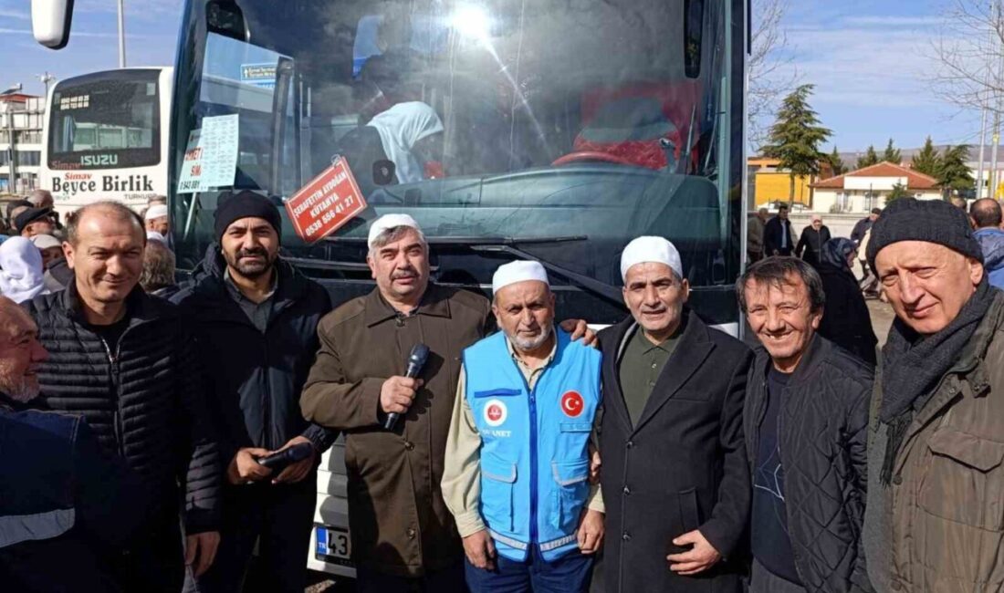 Kütahya’nın Simav ilçesinde, Diyanet İşleri Başkanlığı organizasyonuyla Ramazan ayı umresi