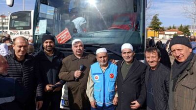 Kütahya’nın Simav ilçesinde, Diyanet İşleri Başkanlığı organizasyonuyla Ramazan ayı umresi