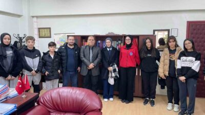 Kütahya’nın Pazarlar İlçesinde eğitim faaliyete gösteren Pazarlar Spor Lisesi öğrencileri