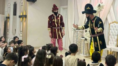 Kütahya’nın Tavşanlı ilçesinde Süleyman Yılmaz Anaokulu tarafından düzenlenen iftar programı,