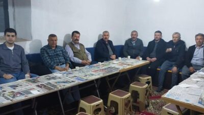 Dumlupınar Kaymakamı Alperen Teltik, köy ve mahalle muhtarlarıyla düzenlenen iftar