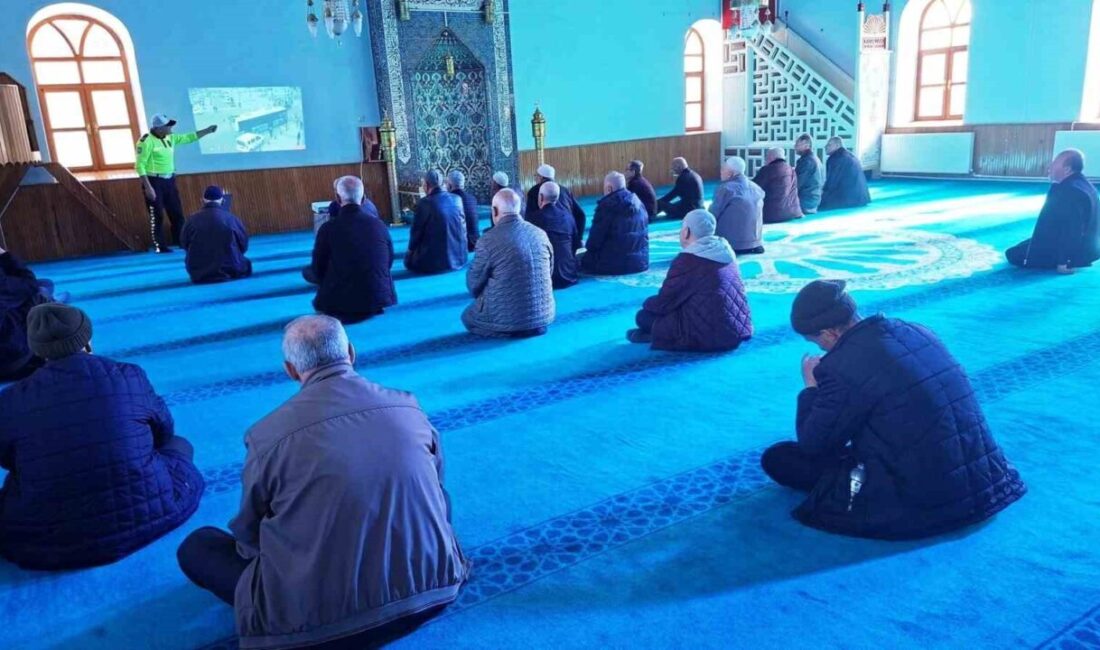 Hisarcık’ta, Kütahya Trafik Tescil ve Denetleme Şube Müdürlüğü tarafından yürütülen