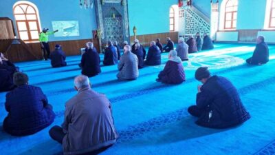 Hisarcık’ta, Kütahya Trafik Tescil ve Denetleme Şube Müdürlüğü tarafından yürütülen