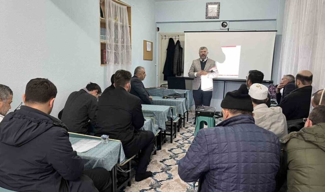 Kütahya’nın Hisarcık ilçesinde görev yapan din görevlilerine yönelik “Vaaz Becerilerini