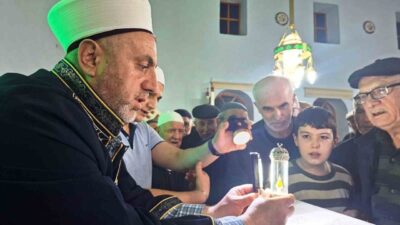 Kütahya’nın Hisarcık ilçesinde, Peygamber Efendimiz Hz. Muhammed’in (SAV) Sakal-ı Şerif’i