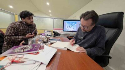 Kütahya Dumlupınar Üniversitesi Öğretim Görevlisi ve illüstrasyon sanatçısı Adem Dönmez,