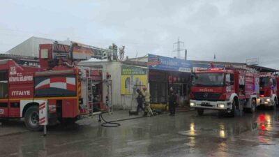 Kütahya Fatih Sanayi Sitesi’nde yağ filtreleri satışı yapılan bir iş