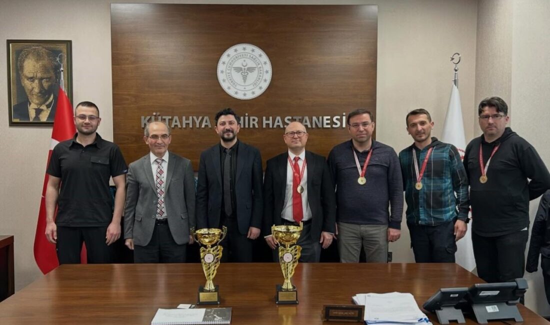 Kütahya’da İl Sağlık Müdürlüğü tarafından düzenlenen Masa Tenisi Turnuvası, Kütahya