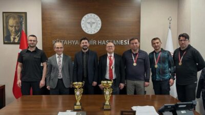 Kütahya’da İl Sağlık Müdürlüğü tarafından düzenlenen Masa Tenisi Turnuvası, Kütahya