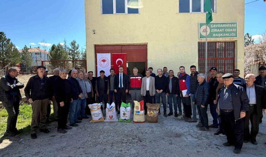 Kütahya’nın Çavdarhisar ilçesinde çiftçilere yönelik önemli bir destek programı hayata