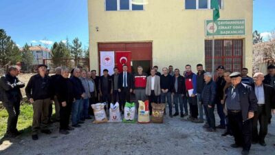 Kütahya’nın Çavdarhisar ilçesinde çiftçilere yönelik önemli bir destek programı hayata