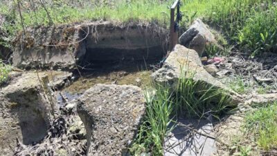 Kütahya’nın Hisarcık ilçesinde yaklaşık 60 yıl önce inşa edilen sulama