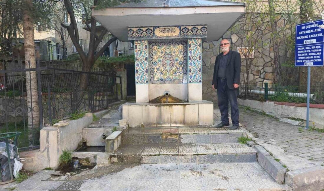 Kütahya’da aktif olarak kullanılan 322 çeşmeden akan temiz suyun doğrudan