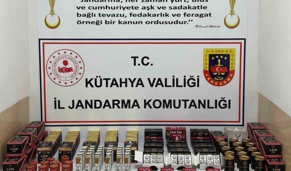 Kütahya İl Jandarma Komutanlığı ekipleri, il genelinde kaçakçılıkla mücadele çalışmaları