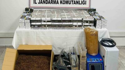 Kütahya İl Jandarma Komutanlığı ekiplerince kaçakçılıkla mücadele kapsamında yürütülen çalışmalar