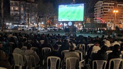 A Milli Futbol Takımı’nın Kosova ile oynadığı karşılaşma, Kütahya’da belediye