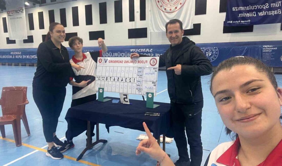 Kütahya’yı Samsun’da düzenlenen Floor Curling Türkiye Finalleri’nde temsil eden Pazarlar