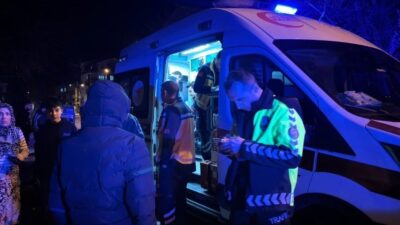 Kütahya’nın Tavşanlı ilçesinde meydana gelen trafik kazasında traktörün altında kalan