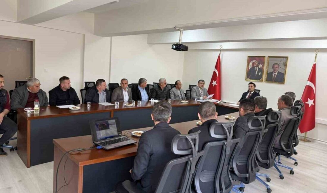 Kütahya’nın Şaphane ilçesinde Köylere Hizmet Götürme Birliği’nin Nisan ayı olağan