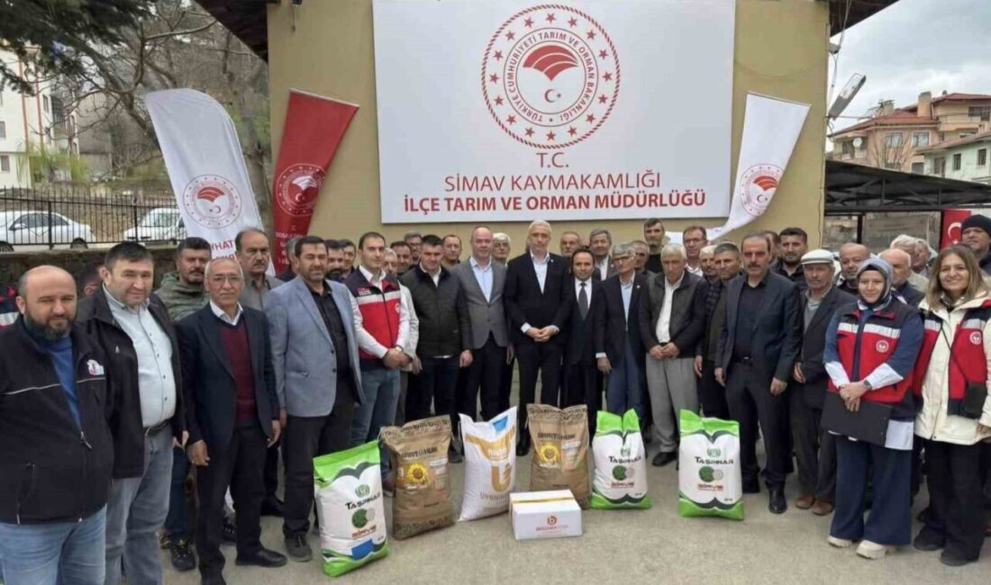 Kütahya’nın Simav ilçesinde çiftçilere yönelik önemli bir destek programı hayata