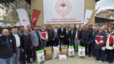 Kütahya’nın Simav ilçesinde çiftçilere yönelik önemli bir destek programı hayata