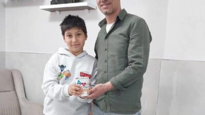 Kütahya’nın Simav ilçesinde ilkokul 4. sınıf öğrencisi Mehmet Bera Çakırca,