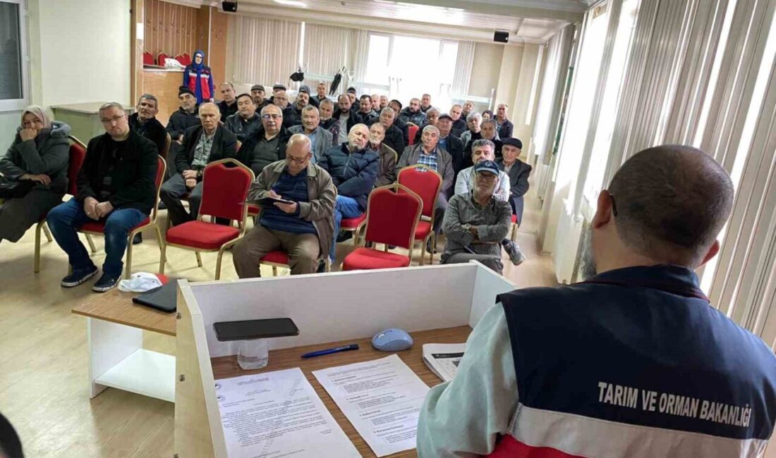 Kütahya’nın Tavşanlı ilçesinde üreticilere yönelik eğitim programı gerçekleştirildi. Tavşanlı İlçe