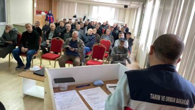 Kütahya’nın Tavşanlı ilçesinde üreticilere yönelik eğitim programı gerçekleştirildi. Tavşanlı İlçe