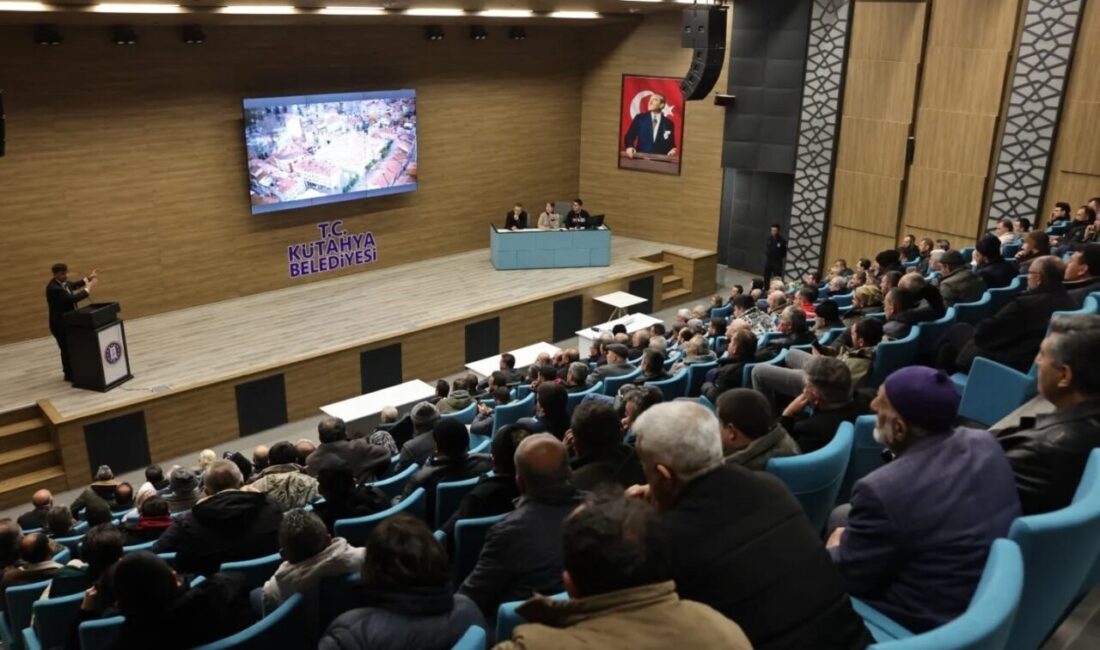 Kütahya Belediye Başkanı Eyüp Kahveci, projelerin ihtiyaçlar doğrultusunda şekillendiğini ifade