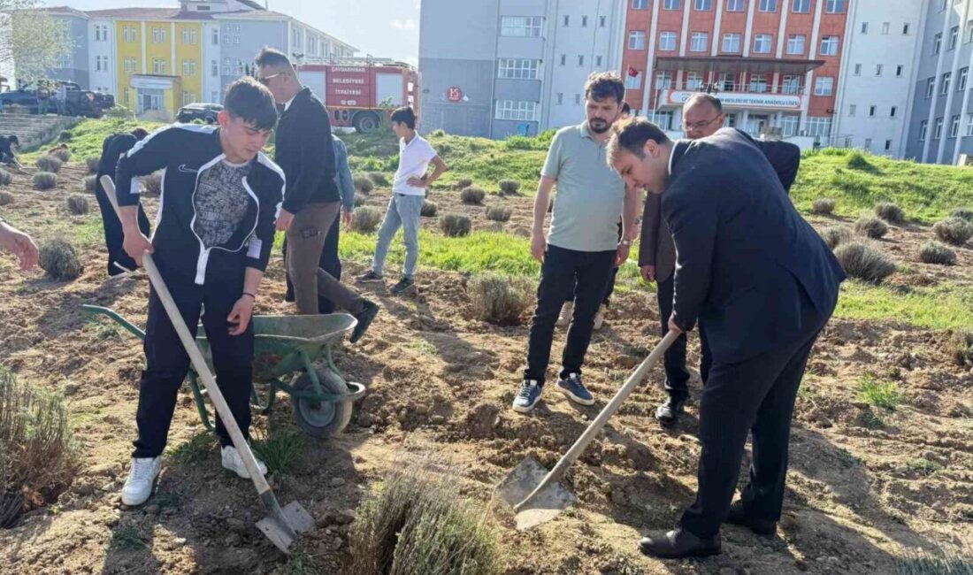 Kütahya’nın Çavdarhisar ilçesinde Mesleki ve Teknik Tarım Lisesi öğrencileri tarafından
