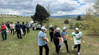Kütahya’nın Çavdarhisar ilçesinde “Orman Benim” etkinlikleri kapsamında, orman yangınlarına karşı