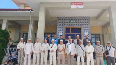 Kütahya’nın Emet ilçesinde, kutsal topraklara gidecek olan 20 hacı adayı